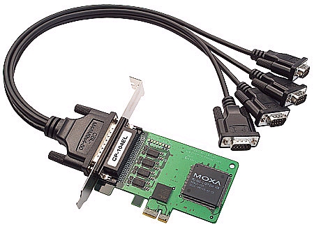 MOXA CP-104EL 總代理 串口擴展卡