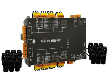 泓格多回路智能電表新產品上市: PM-4324A-100P