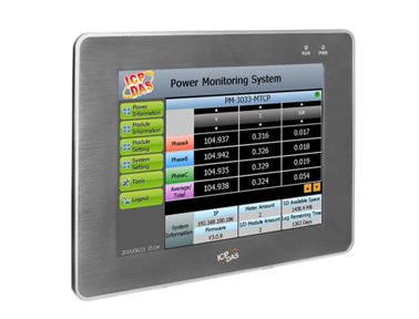泓格觸控屏幕型電表管理集中器: PMD-4206
