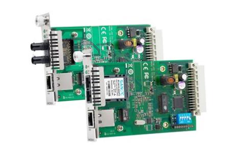 Moxa CSM-200 系列插片式以太網轉光纖轉換器